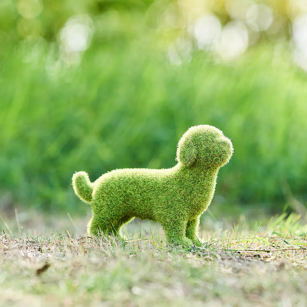 Kawaii Puppy Garden Decor Resin Figurines & Statues