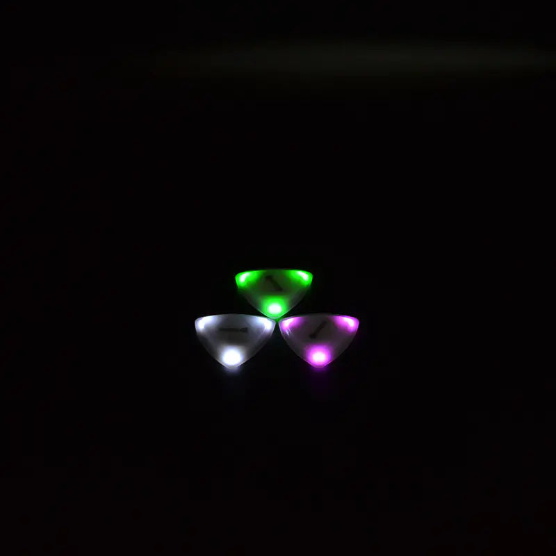 LED Glow Picks - Illuminated Triangle Guitar Picks