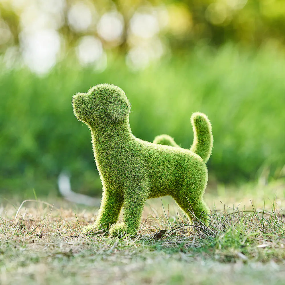Kawaii Puppy Garden Decor Resin Figurines & Statues