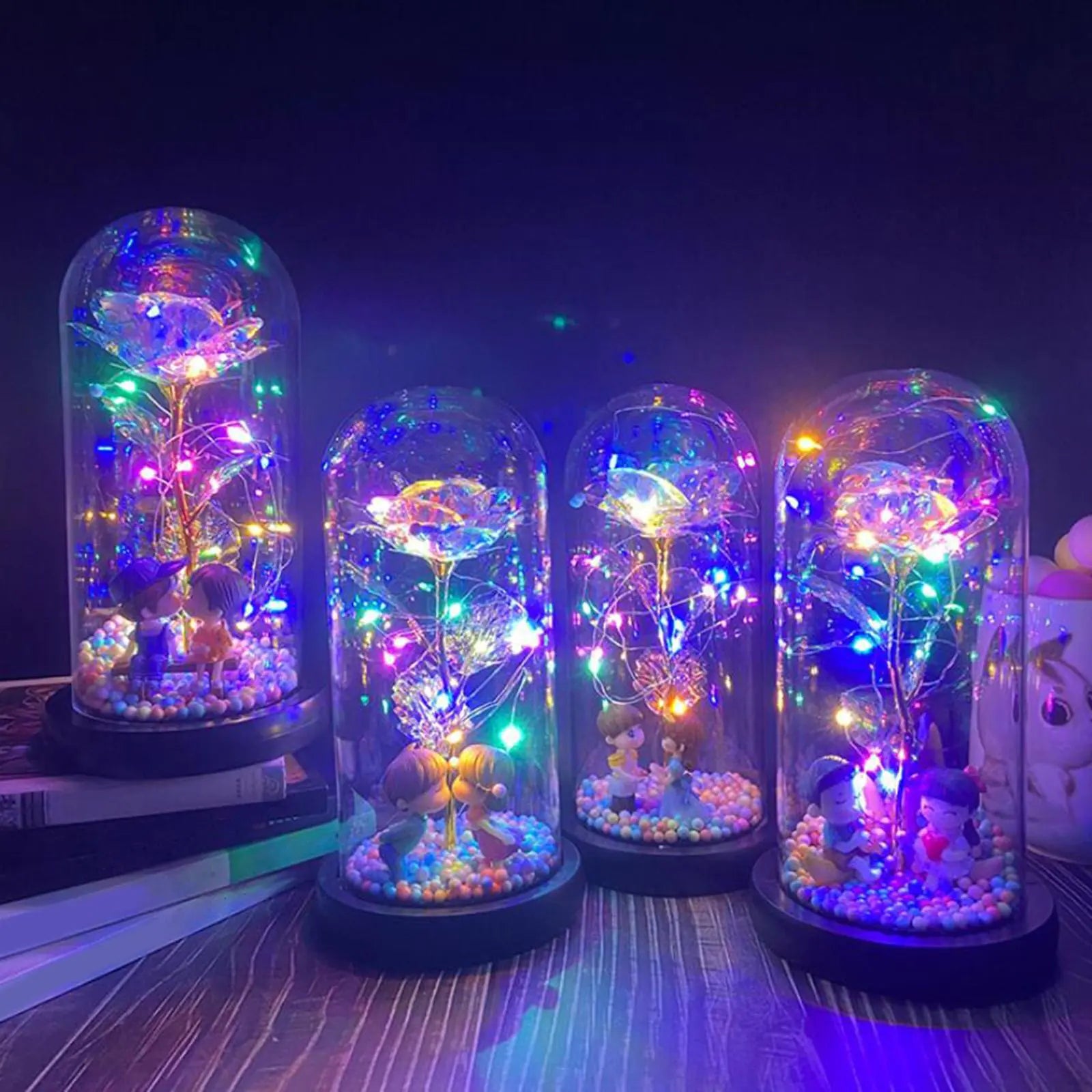 Elegant Crafted Flower LED Lights for Home and Party Decor