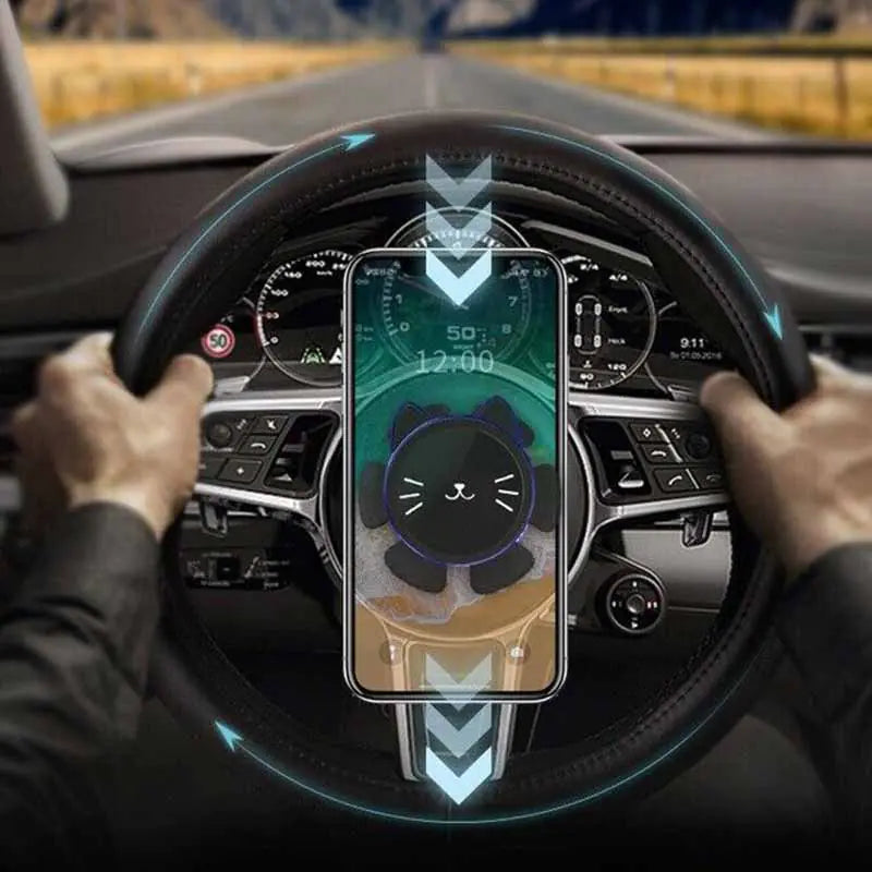 Creative Cat Phone Holder for Car with Gravity Support