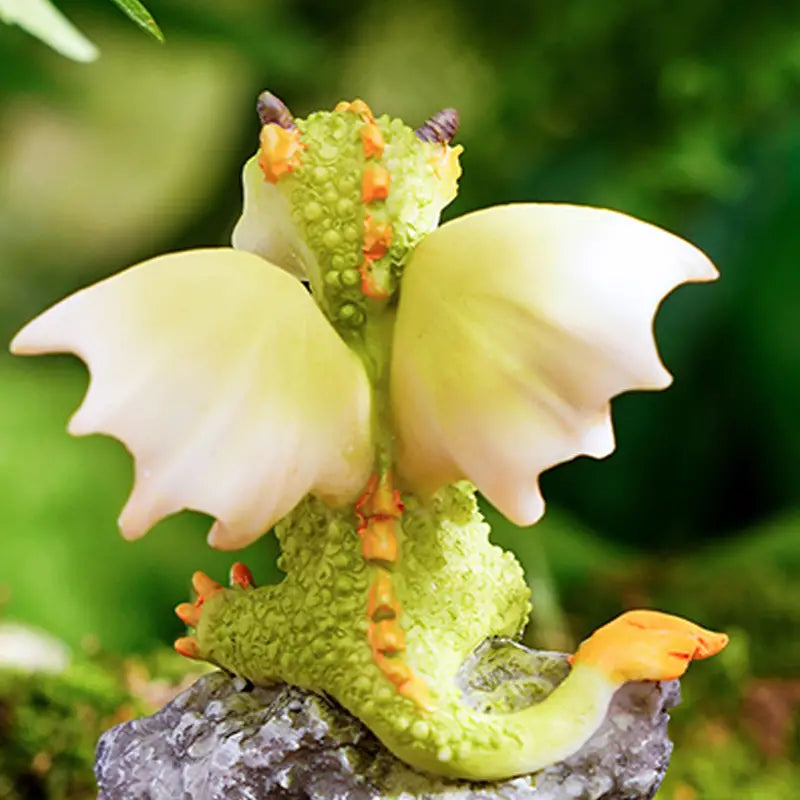 1 Unit Cartoon Dinosaur Resin Reading Book Decor