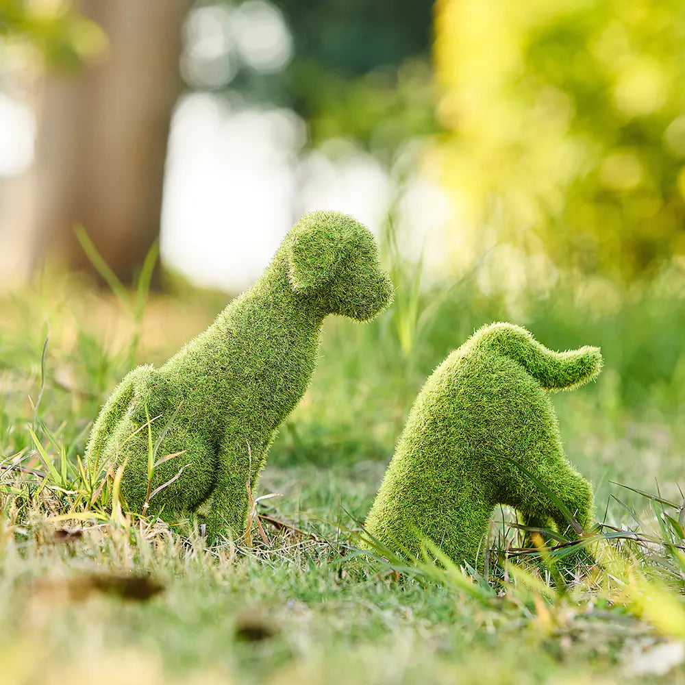 Kawaii Puppy Garden Decor Resin Figurines & Statues