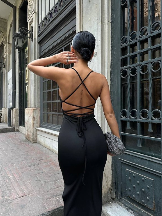 Black sexy dress