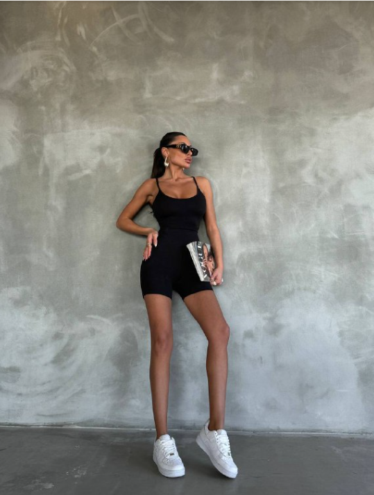 Black Jumpsuit -Minimal effort, maximum vibe